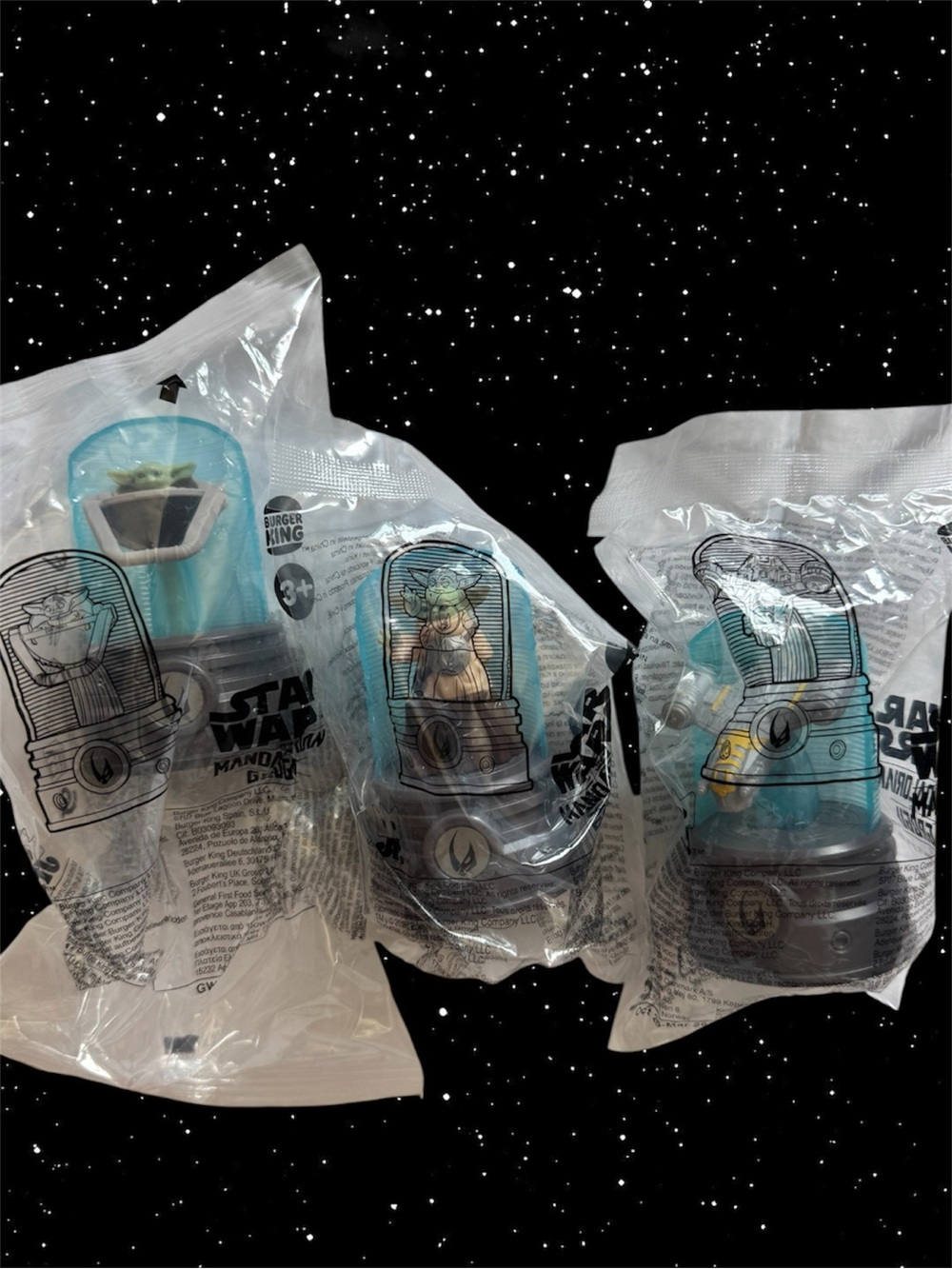Star Wars The Mandalorian and Grogu - set of 3